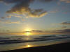 Costa Rica beach sunset